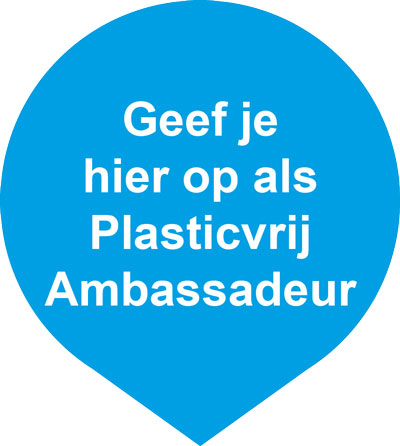 Aanmeldbutton Plasticvrij ambassadeur