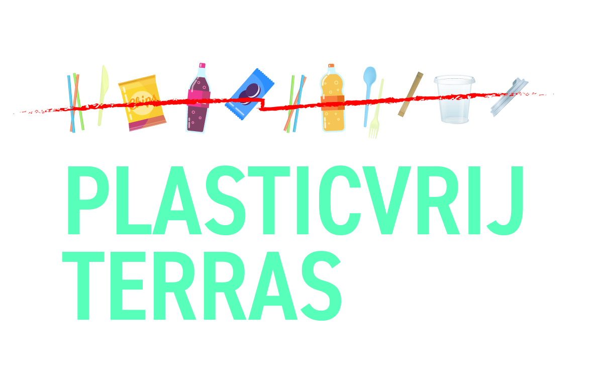 Logo Plasticvrij terras