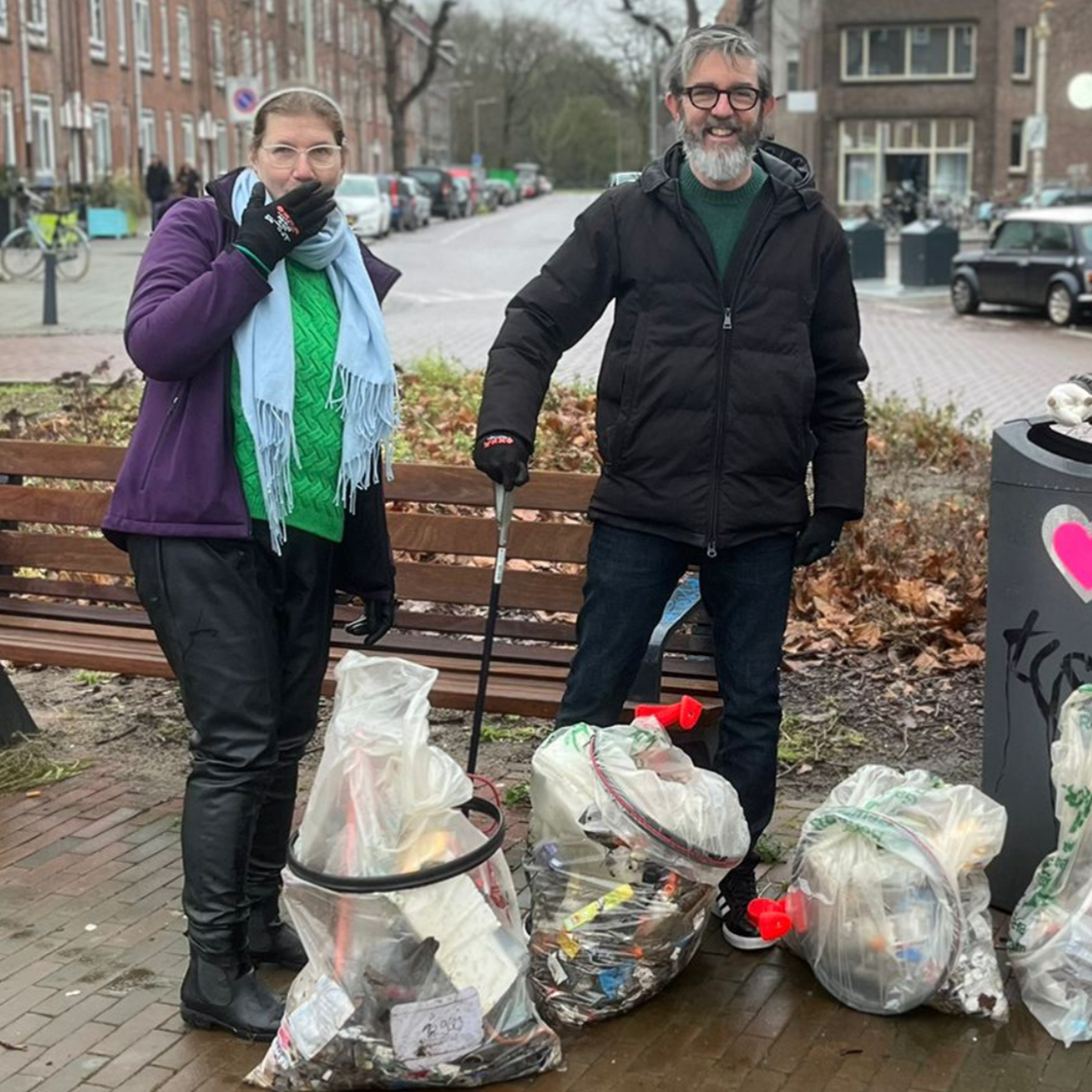 Troeptrimmen in Crooswijk