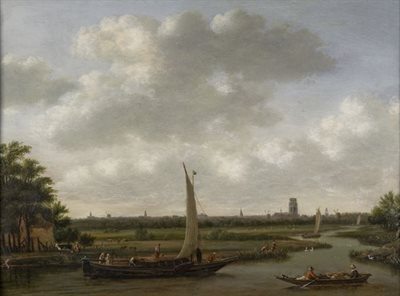 7 gezicht op rotte schilderij 1692