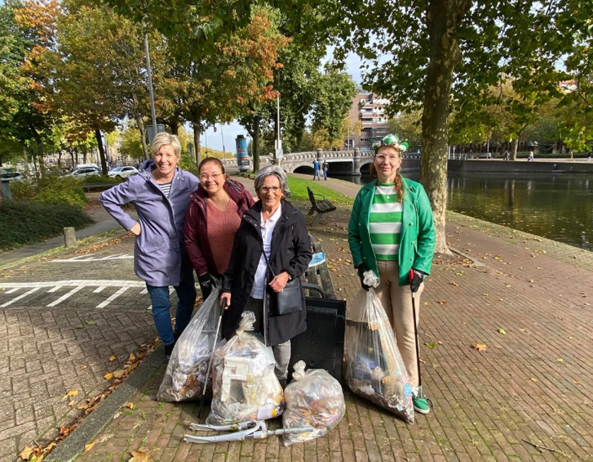 Troeptrimmen in Rotterdam Noord