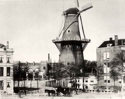 Blog 14 Origineel 1875 Station Slagveld en korenmolen de Goudsbloem