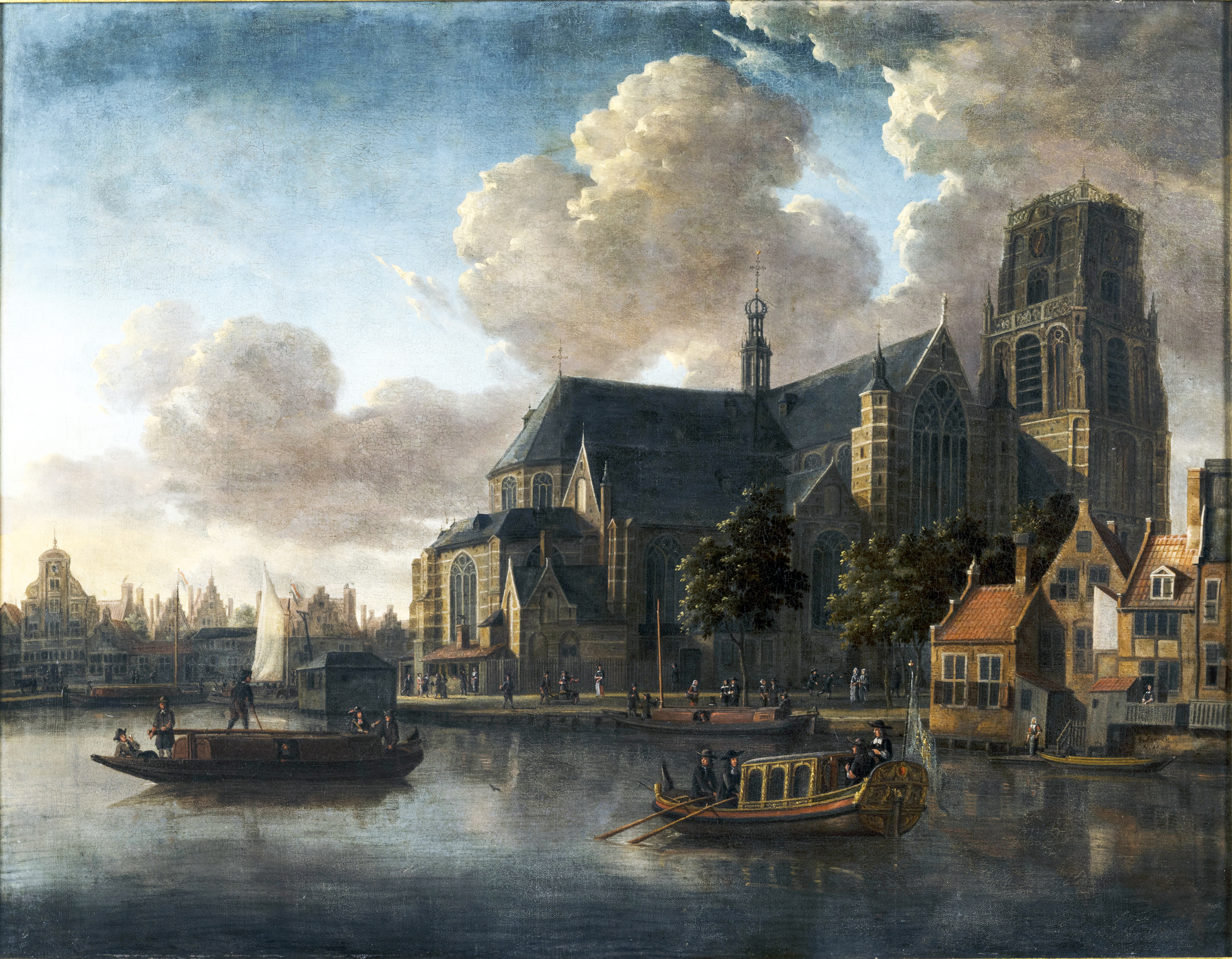 Schilderij Abraham Storck 